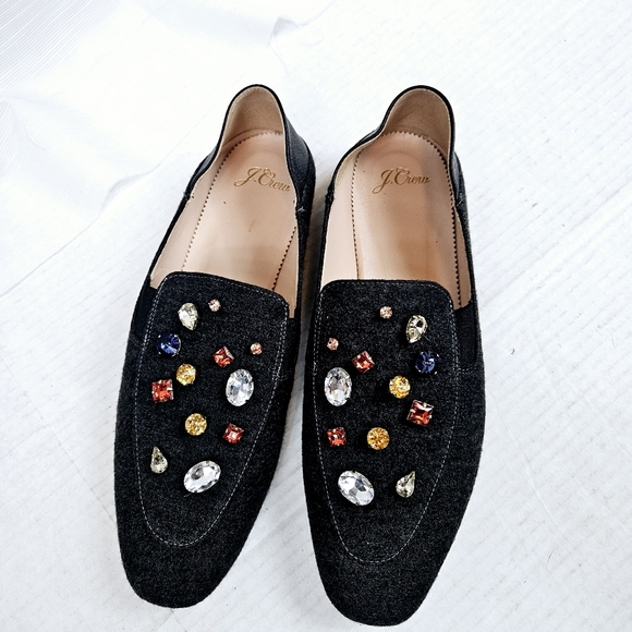 J. Crew Convertible Jeweled Loafer size 9 - Picture 8 of 15
